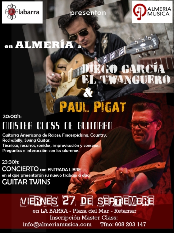 Master Class Vintage Guitar con Diego García